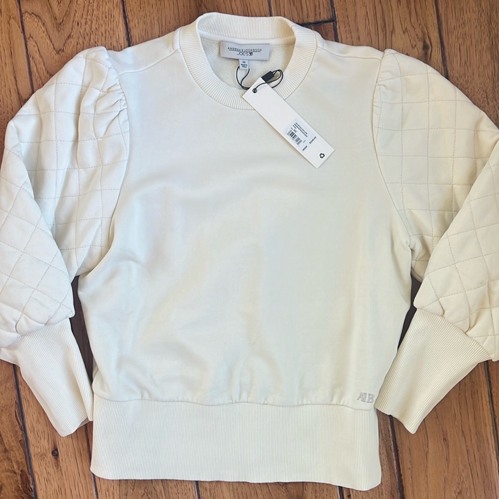 Joe’s Jeans Puff Sleeve Sweatshirt - NWT